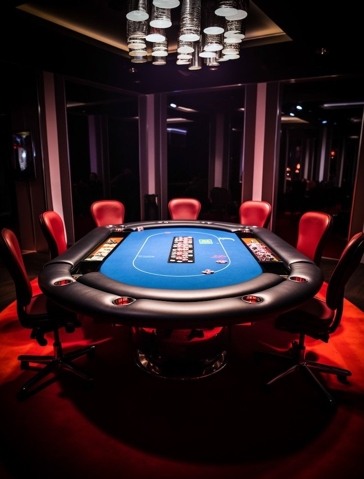 menirtoto live-dealer studio with HD video feed and professional dealers at work